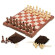 Магнітні шахи під дерево Chess magnetic wood-plastic 28x16,5 см 3020L (RL-KBK) - гурт(опт), дропшиппінг 