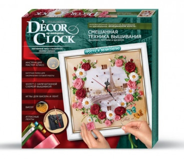 Набор для творчества Decor Clock "Эйфелева башня" 4298-01-01DT с часами