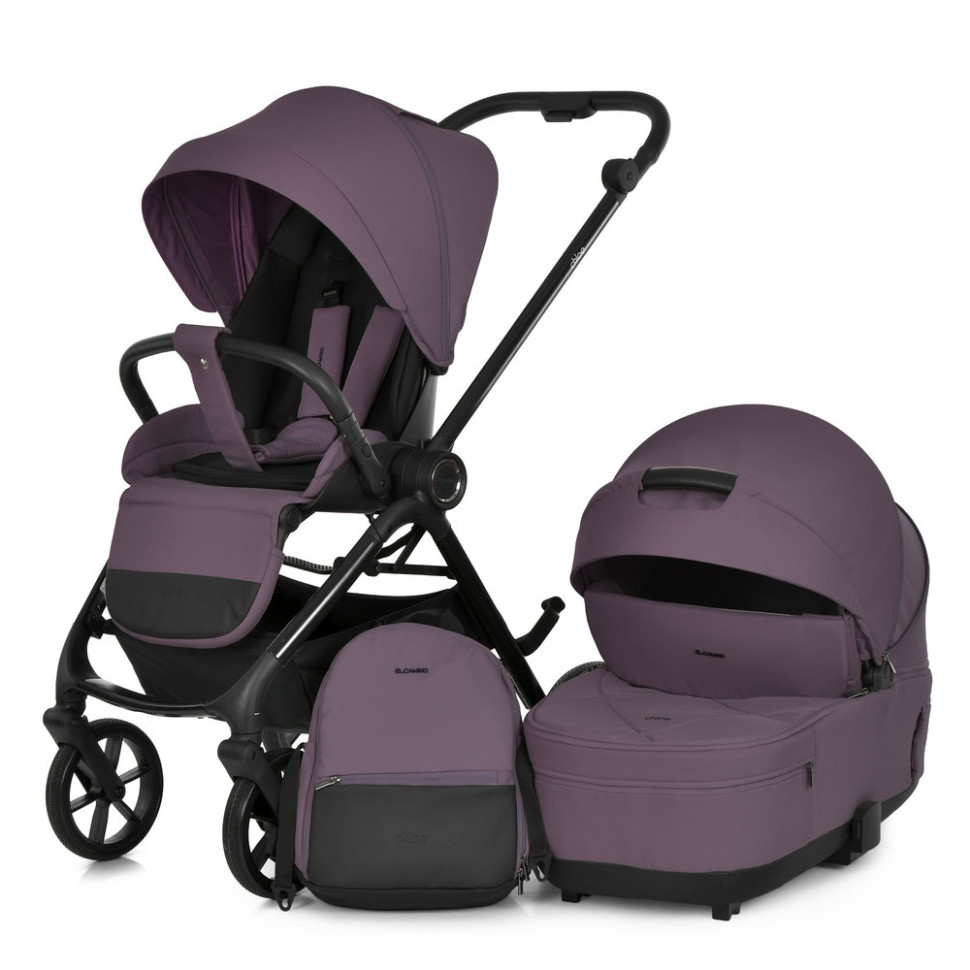 Універсальна коляска 2 в 1 CHLOE ME 1191-1 Plum Wine - гурт(опт), дропшиппінг