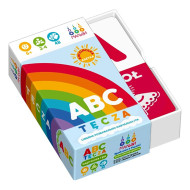 Настільна навчальна гра ABC tęcza 360135, 48 карток