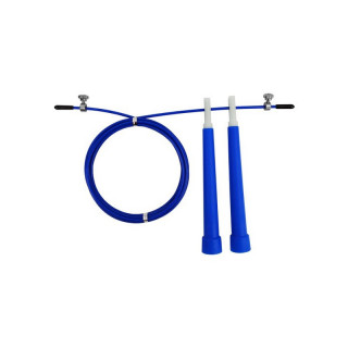 Швидкісна скакалка Speed Cable Rope EF-2039-BL, зі сталевим тросом, синя