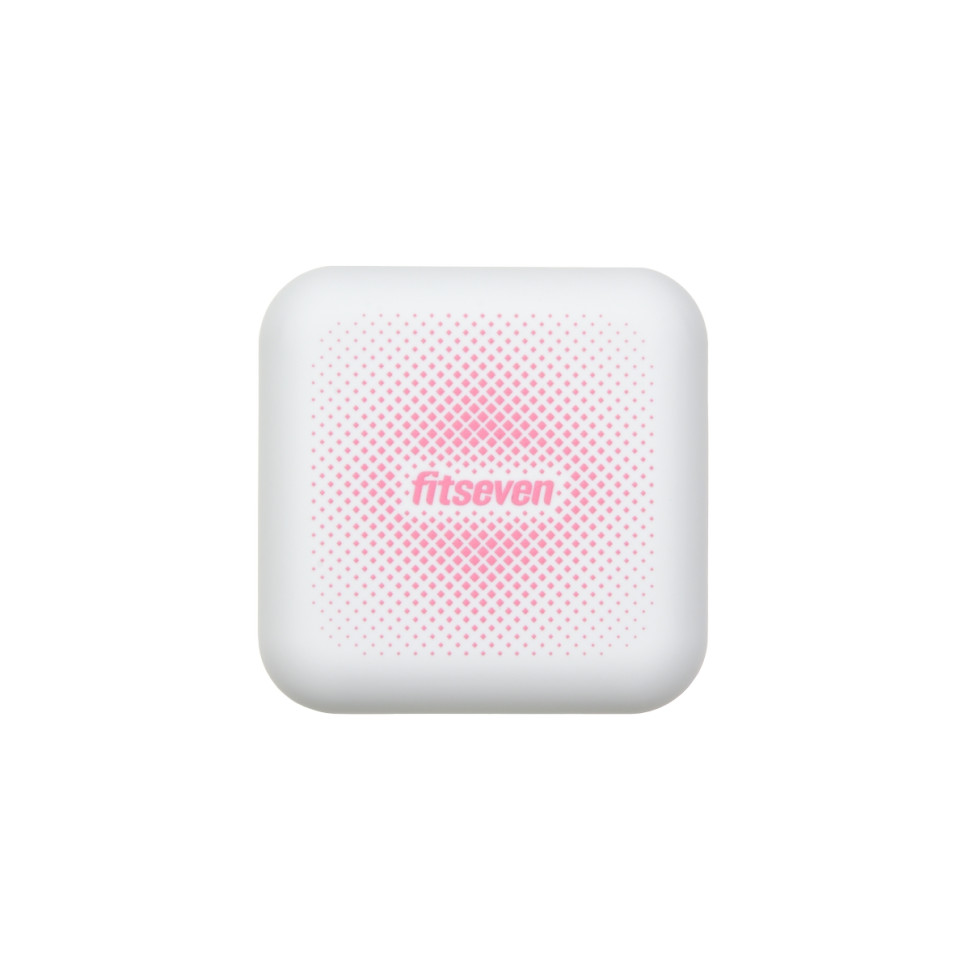 Кейс для капсул Fitseven UZSPACE TP005WP, білий з ромбами - гурт(опт), дропшиппінг 