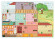 Детская игра с многоразовыми наклейками "Кукольный домик" KP-003 на укр. языке                                    опт, дропшиппинг