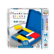 Ah!Ha Mondrian Blocks blue | Головоломка Блоки Мондріана (блакитний) 473555 (RL-KBK)
