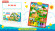 Детский развивающий плакат "Веселая ферма" PL-719-25 на укр. языке опт, дропшиппинг