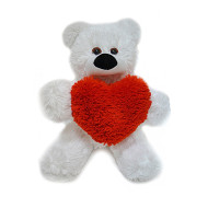 Мягкая игрушка "Мишка Бублик с сердцем" 5784686ALN 43 см
