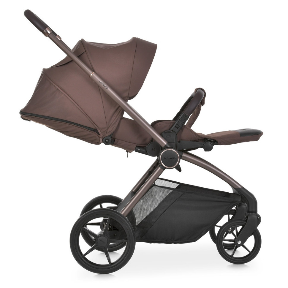 Коляска универсальная 2 в 1 PERSONA ME 1091-2 Cocoa Brown опт, дропшиппинг