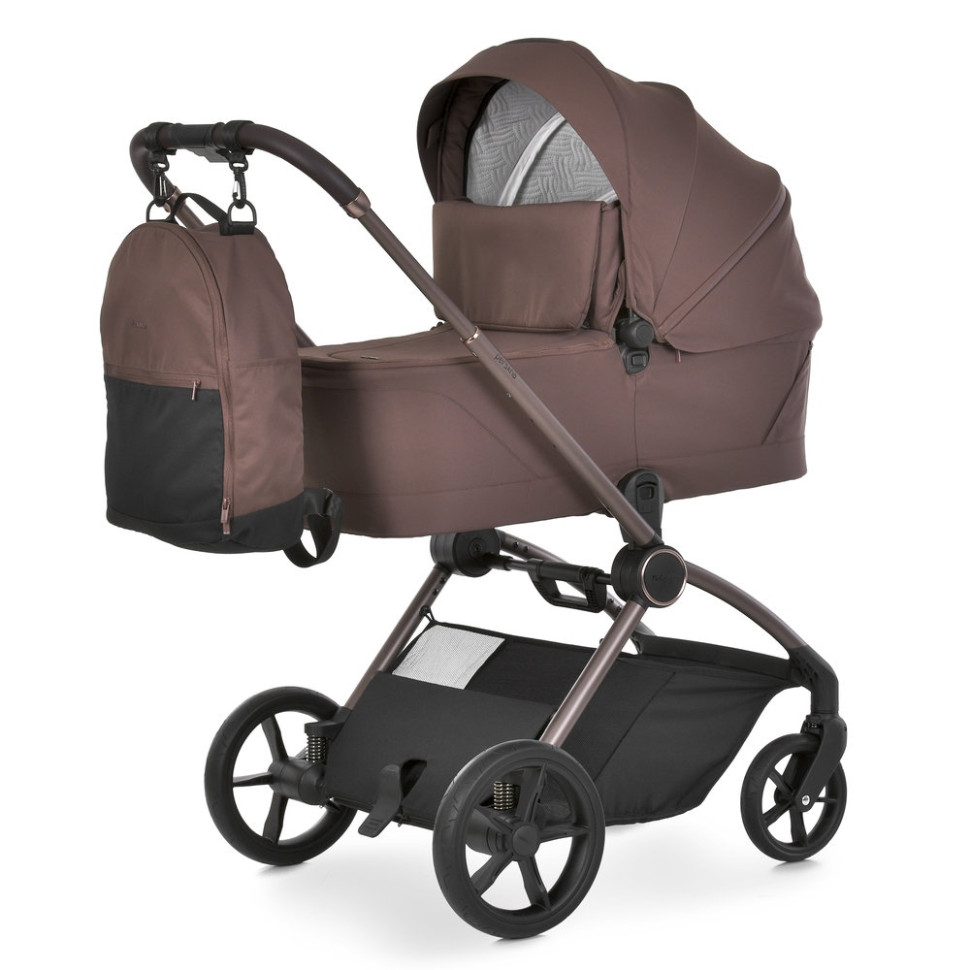 Коляска универсальная 2 в 1 PERSONA ME 1091-2 Cocoa Brown опт, дропшиппинг