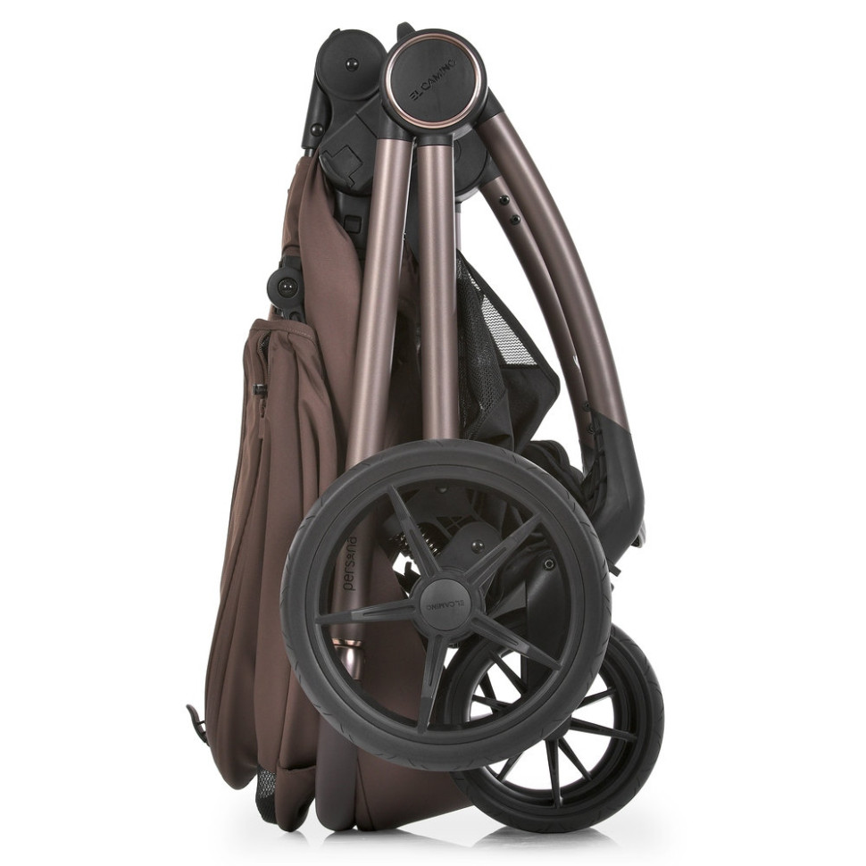 Коляска универсальная 2 в 1 PERSONA ME 1091-2 Cocoa Brown опт, дропшиппинг