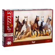 Пазл "Horses" Danko Toys C380-04-05, 380 эл.