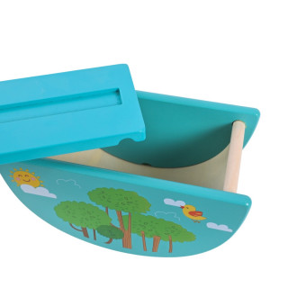 Деревянная игрушка Балансир-шнуровка 2 в 1 C9406