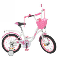 Велосипед детский PROF1 Y1625-1 16 дюймов, розовый