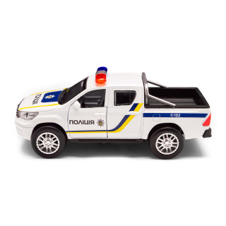 Детская автомодель Toyota Hilux Police TechnoDrive KM250426 масштаб 1:32