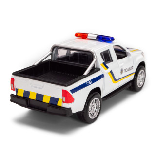 Детская автомодель Toyota Hilux Police TechnoDrive KM250426 масштаб 1:32
