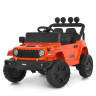 Детский электромобиль Джип M 6312EBLR-7(24V) до 30 кг, оранжевый опт, дропшиппинг