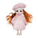 Детская кукла в берете C14 шарнирная, 15 см опт, дропшиппинг