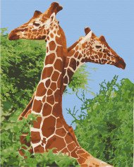 Картина по номерам. Art Craft "Пара жирафов" 40х50 см 11613-AC