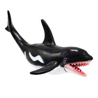 Игровая фигурка Морского обитателя "Касатка" HJ1058-2(Black) брызгает водой, 25 см
