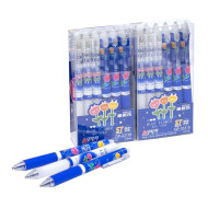 Ручка автоматическая "пишет-стирает" 33118D, синяя, упаковка 12 штук