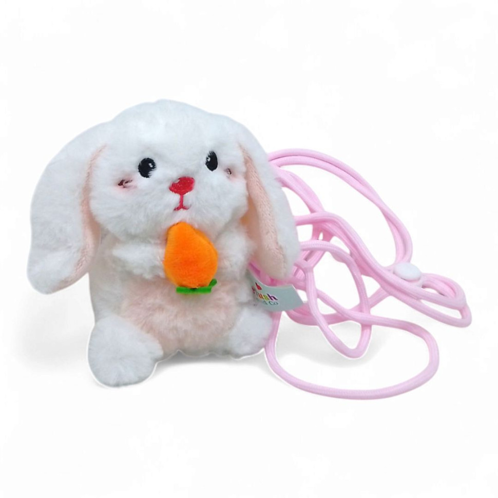 Мягкая игрушка-держатель для телефона PLC25005(White) 9х8х11 см опт, дропшиппинг