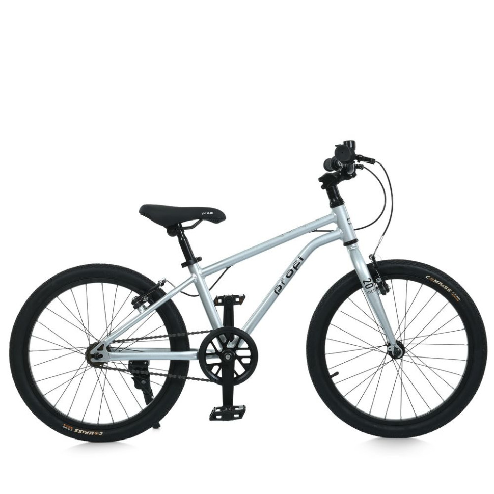 Велосипед детский LIGHTY MB 20LIGHTY SILVER, колеса 20 дюймов опт, дропшиппинг