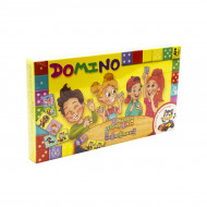 Детская настольная игра "Домино: Забавные животные" DTG-DMN-04, 28 элементов