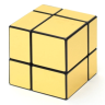 Дзеркальний Кубик 2х2 Smart Cube Mirror Golden 2x2x2 | SC370 - гурт(опт), дропшиппінг 