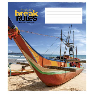 Тетрадь общая "Break rules" 036-3220K-1 в клетку 36 листов