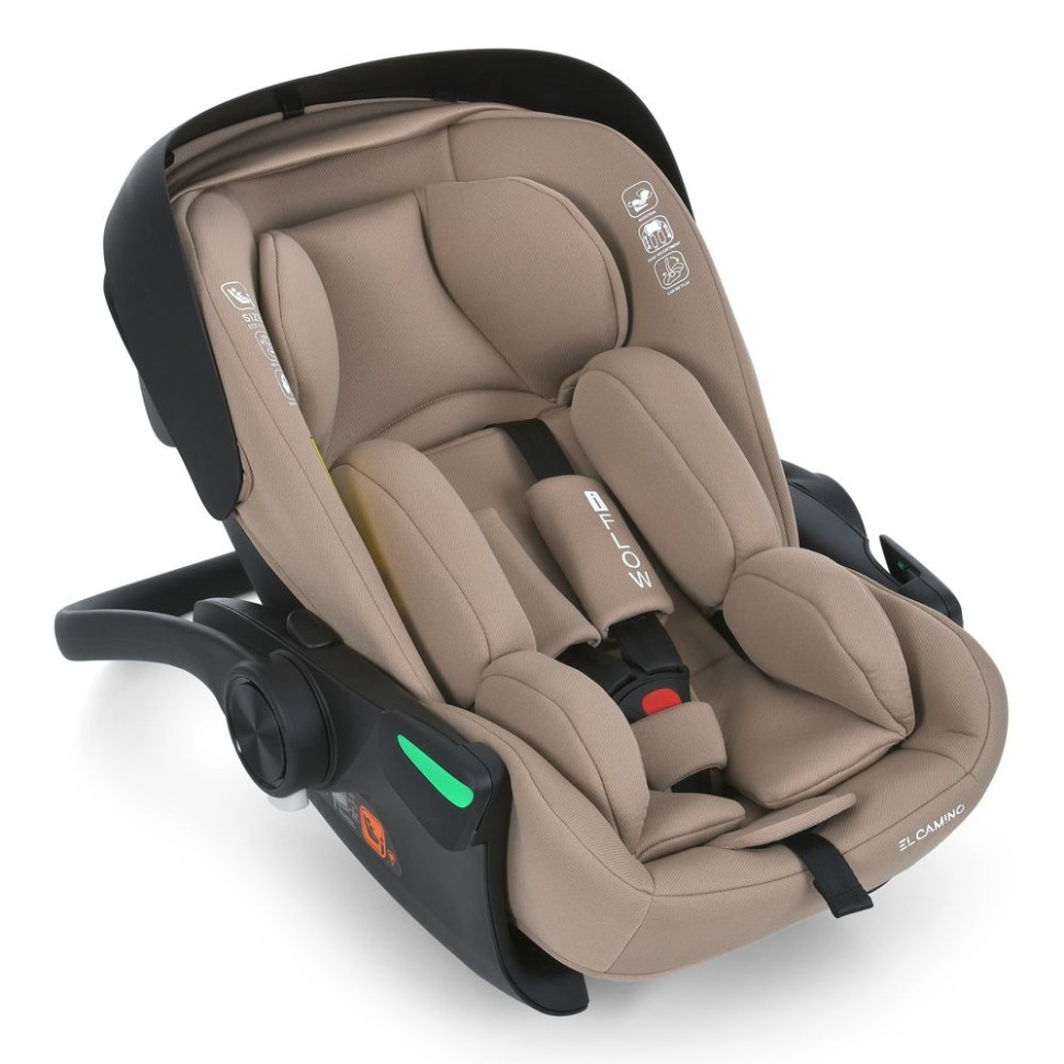 Автокресло детское i-FLOW ME 1198 Beige опт, дропшиппинг