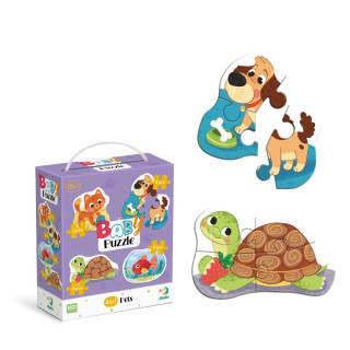 Детский пазл 4 в 1 "Baby puzzle. Домашние животные" 300688 набор 4 в 1