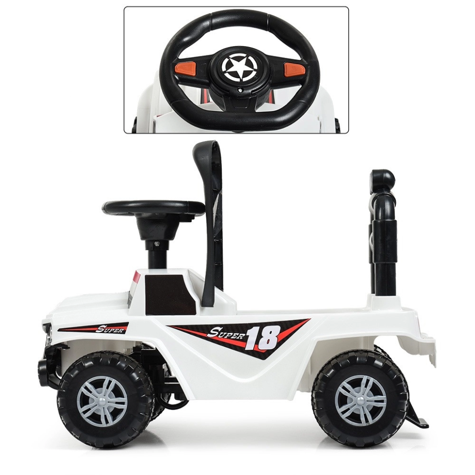Каталка-толокар Bambi M 4230L-1 Білий - гурт(опт), дропшиппінг 