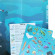 Детская игра с многоразовыми наклейками "Подводный мир" (KP-008), 43 наклейки опт, дропшиппинг