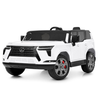 Детский электромобиль Джип M 6409EBLR-1 до 30 кг, белый