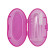 Силіконова зубна щітка для ясен MGZ-0706(Pink) у футлярі - гурт(опт), дропшиппінг 