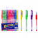 Набір ручок гелевих неонових 10 кольорів 108-10 - гурт(опт), дропшиппінг 