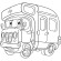 Роспись по холсту "Фургончик" Art Craft 15070-AC 25х30 см опт, дропшиппинг