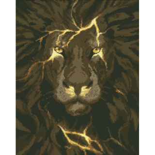 Алмазная вышивка. "Сила духа" AM6022, 40х50 см