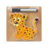 Деревянная игрушка Пазлы MD 2525 маркер, досточка для рисования опт, дропшиппинг
