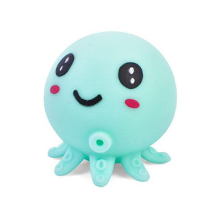 Детская игрушка-антистресс "Осьминог" MS 3951(Turquoise) с мукой, 7,5 см