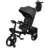 Детский трехколесный велосипед VECTOR ME 1162-1 Dark Gray, с родительской ручкой опт, дропшиппинг
