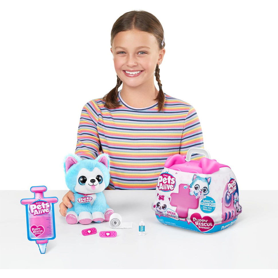 Интерактивный игровой набор Повторюшка-доктор Pets Alive 9540 серии 