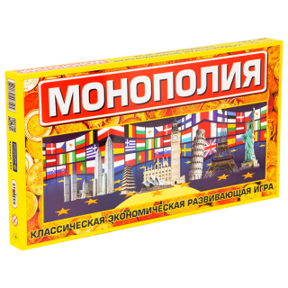 УЦЕНКА!!! Настольная игра "Монополия большая" Strateg 693ST-UC 