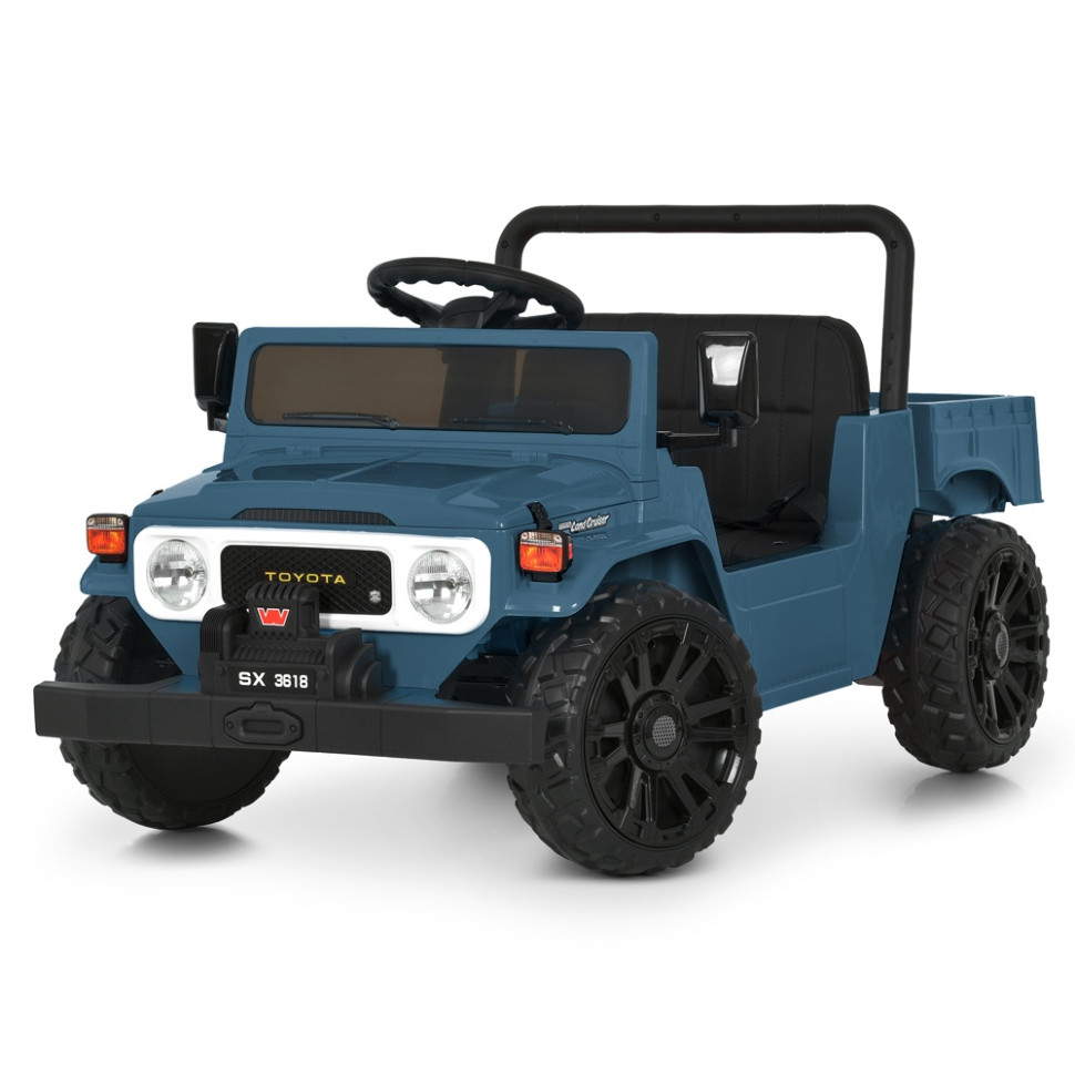 Дитячий електромобіль Джип M 6308EBLR-4 до 50 кг - гурт(опт), дропшиппінг 