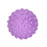 Мяч массажный для йоги/фитнеса MS 4191(Violet) текстурный, TPR, 5 см, 65 грамм опт, дропшиппинг