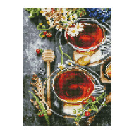 Алмазная мозаика "Чай с медом" EJ1370, 40х30 см
