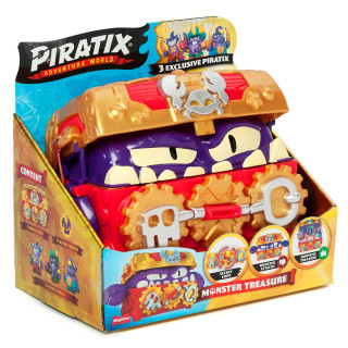 Детский игровой набор с фигурками "Сундук с сокровищами" PIRATIX PPXSP116IN00