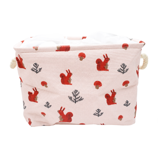 Корзина из хлопка Bambi CLR619 корзинки 35-25-26см
