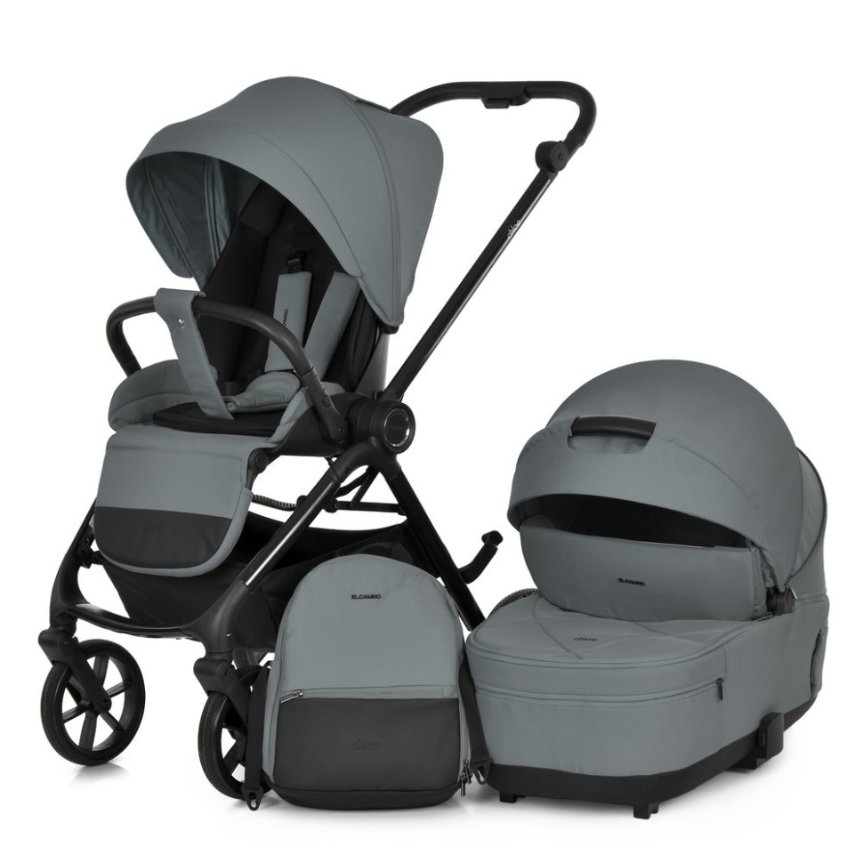 Коляска универсальная 2 в 1 CHLOE ME 1191-1 Magnet Gray опт, дропшиппинг
