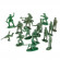 Детский игровой набор солдатиков "Пехота" №1 1-040, 12 солдатиков в наборе опт, дропшиппинг