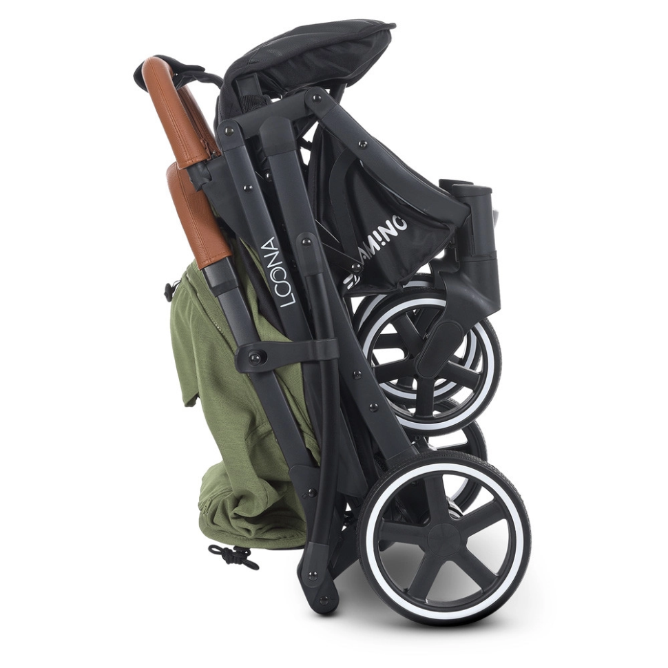 Коляска детская прогулочная EL CAMINO ME 1090-1 Olive Green опт, дропшиппинг